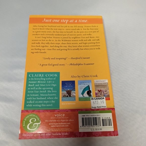 The Wildwater Walking Club by Claire Cook Paperback - Picture 3 of 3